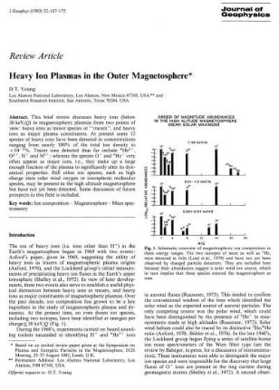 Heavy ion plasmas in the outer magnetosphere