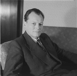 Portraitserie Willy Brandt : Willy Brandt (18.12.1913-08.10.1992; Politiker)