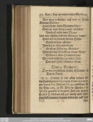 Das 11. Exempel/ Der wunderlichen Güte GOttes/ in Todes-Noth.