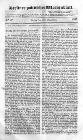 No 37, 12. September 1835