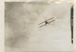 Fokker im Luftkampf aufgenommen (600 m)