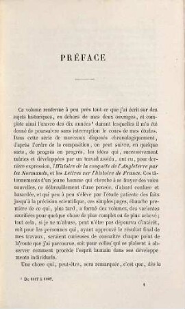 Dix ans d'études historiques