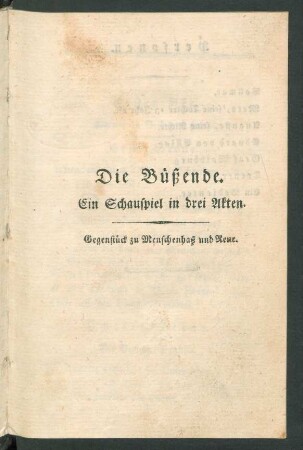 Die Büßende