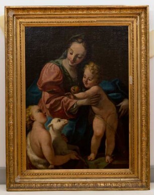 Madonna mit Johannesknaben und Lamm