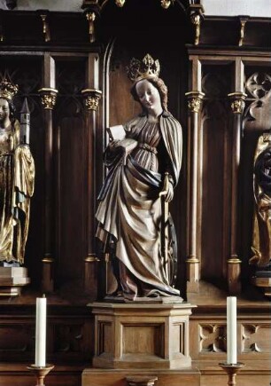 Seitenaltar — Heilige Katharina von Alexandrien