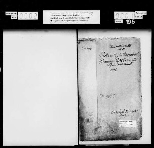 Protokoll zum Gegenbuch der Heymannischen-Pochmühle in Zinnwald