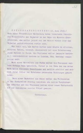 33 Kriegsnachrichten 13. Juni 1915