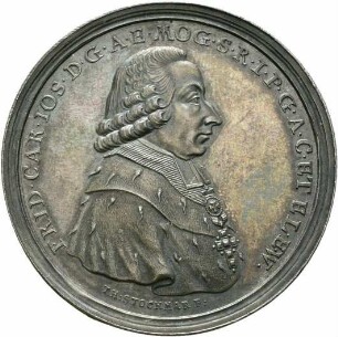 Erzbischof - Medaille auf die 400 Jahrfeier der Universität Erfurt