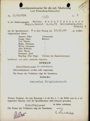 Schuffenhauer, Walter