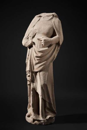Zwei zerstörte Heiligenfiguren — Heiligenfigur