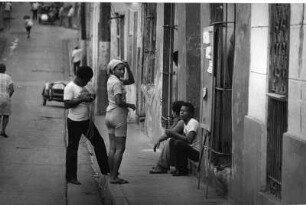 Kuba 1981. In der Altstadt von Santiago de Cuba