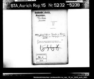 Das Gesuch der Gemeinde Thunum um die Erlaubnis zur Niederlassung des Zimmerergesellen Johann Behrends Dorenbus
