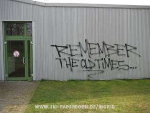 REMEMBER THE OLD TiMES...