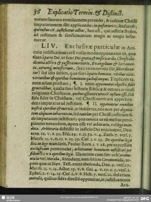 LIV. Exclusivae particulae …