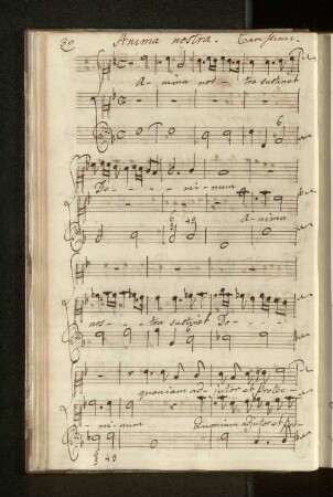 Anima nostra. Carissimi.
