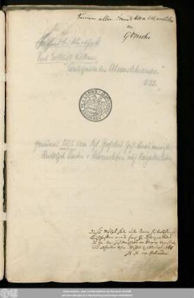 Antiquitates Alvenslebianae 1733 : gewidmet 1733 ... Rudolph Anton von Alvensleben auf Neugattersleben