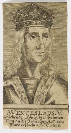 Bildnis des Wenceslaus V.