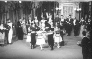 "Die lustige Witwe" von Franz Lehár. Dresden- Radebeul: Landesbühnen Sachsen, 1968