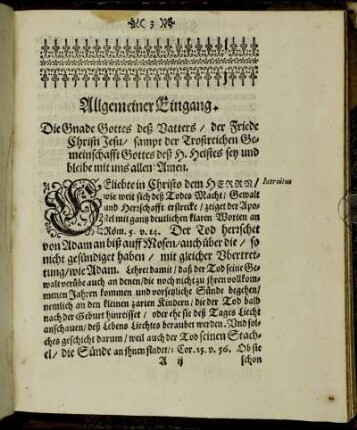 [Christliche Leichpredig.]