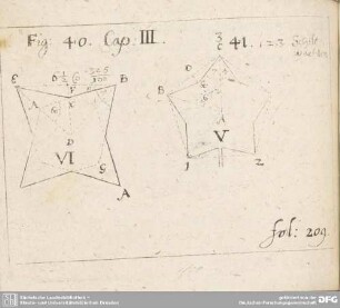 Fig: 40. Cap: III. fol: 209.