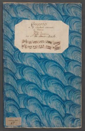 Konzerte; cemb (3), strings, bc; d-Moll; BWV 1063