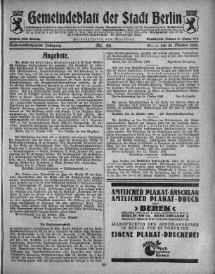 1926,43: Nr. 43, 24. Oktober 1926