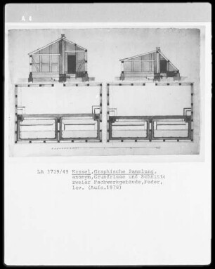 zwei Fachwerkgebäude