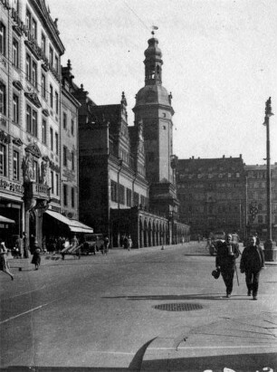 Leipzig: Altes Rathaus v. Katharinenstraße, 1932