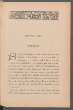 Capítulo CXX - Fatalidad