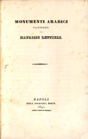 Monumenti Arabici
