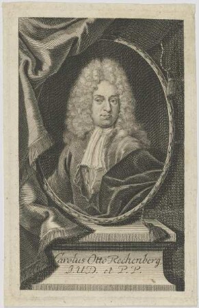 Bildnis des Carolus Otto Rechenberg