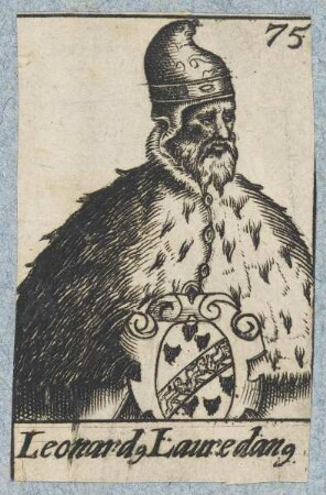 Bildnis des Leonardus Lauredanus