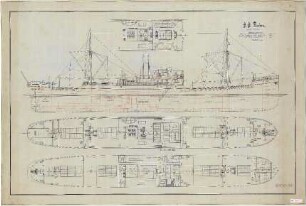 Koch-Werft, Baunr. 128, 130, 131, 133, "Huelva", "Lisboa", "Prima", "Alpha", Frachtdampfer
