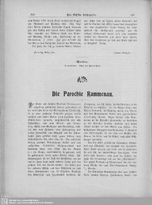 Die Parochie Rammenau