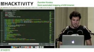 Semi-automated mapping of iOS binaries