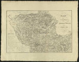 Plan pour l'intelligence des operations militaires entre la Lahn & la Sieg du 14 au 21 Juin 1796