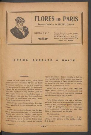 Flores de Paris : Romance histórico