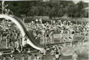 Das Freibad in Berlin-Pankow