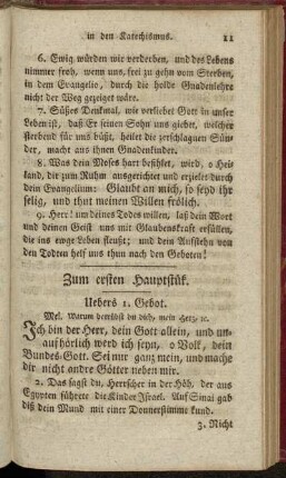 Zum ersten Hauptstük.