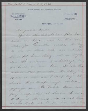 Brief an Ferruccio Busoni : 28.09.1914