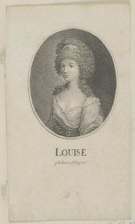 Bildnis der Louise von Mecklenburg-Strelitz