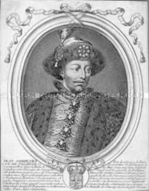 Bildnis des Johann III. Sobieski, König von Polen