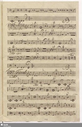 1787. Finale: Fra quest'ombre e queste piante / Fabrizi, V.