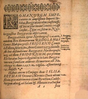Genealogia synoptica illustr. Domus marchionum Brandenburgensium