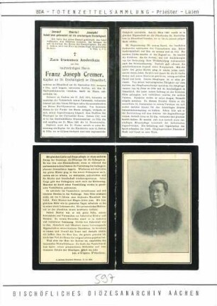Cremer, Franz Joseph