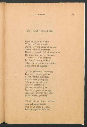 El encuentro