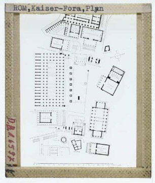 Rom, Forum Romanum : Lageplan