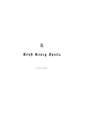 II. Ernst Georg Sparr