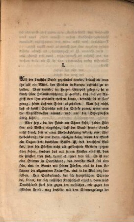 Das deutsche Parlament und das monarchische Prinzip