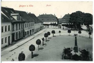 Belgern. Markt